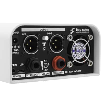 Two Notes Torpedo Captor X+ 8 Ohm Reactive Load Box, Attenuator, DynIR Cab Sim & IR Loader image 2