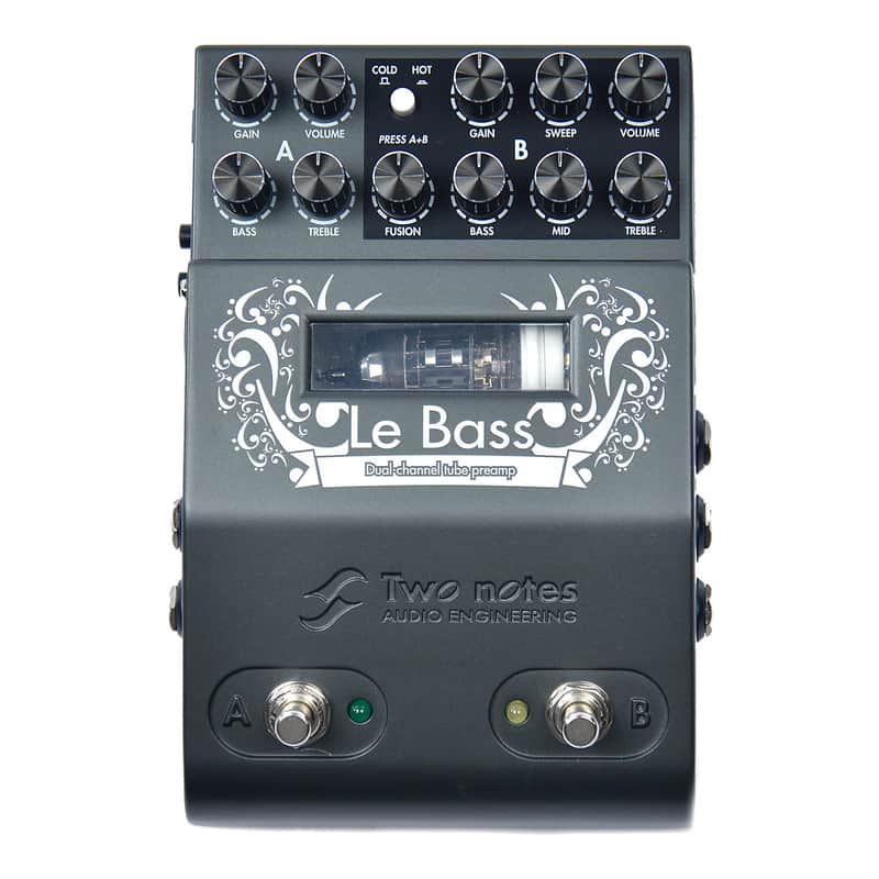 Two Notes Le Bass 2-Channel Tube Bass Preamp | Reverb