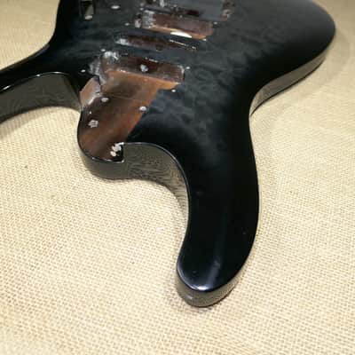 Body Gray, Genuine 2011 Ibanez S570DXQM Mahogany w/ quilted maple top image 3