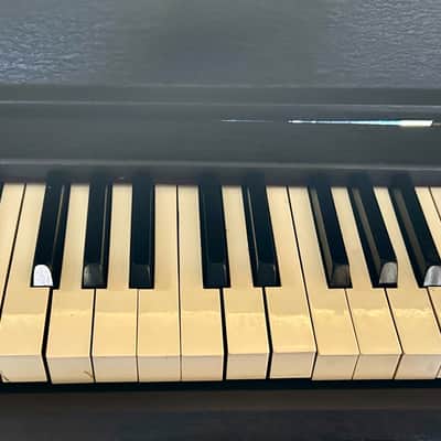 A. M. Virgil Rare 6 Octave Suitcase Practice Piano Keyboard circa 1910 - 1920 - Covered Wooden Case image 6