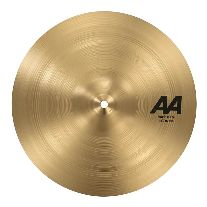 Sabian 14" AA Rock Hi-Hat Cymbal (Bottom) image 1