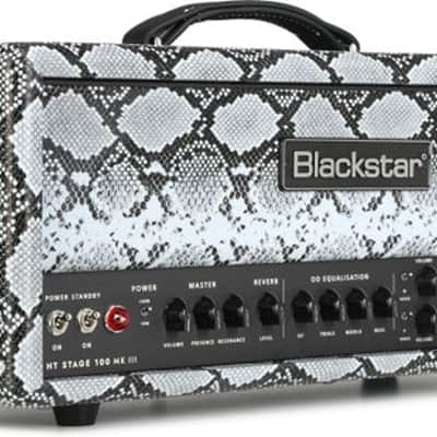 Blackstar HT Stage 100 MK III 100-watt Tube Amplifier Head - Limited-edition Snakeskin image 2