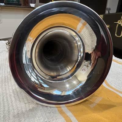 Yamaha YTR-8335LA (Gen 1) Trumpet 2010s - Silver-Plated image 8