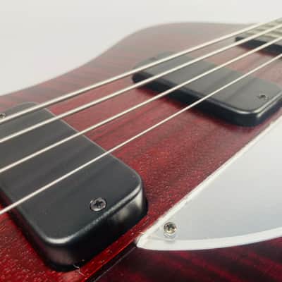 Gibson Nikki Sixx Thunderbird Bass-Shout at the Devil indeed- 2009 Trans Red image 4