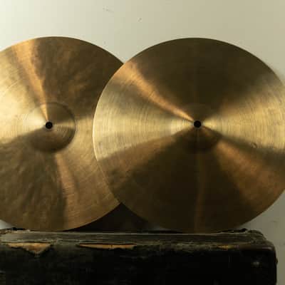 Leon 14" Hats Modern Vintage Constantinople Hi Hat Cymbals 750g 885g image 1