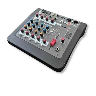 Allen & Heath ZEDi-8 Compact 8-Input Hybrid Mixer/USB Interface 2015 - Present - Black image 5