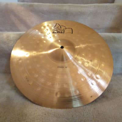 Paiste Alpha series 16-in crash cymbal medium thin weight mint condition! image 3