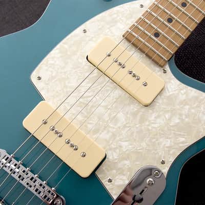 Reverend CHARGER 290 Electric Guitar (Deep Sea Blue) image 8