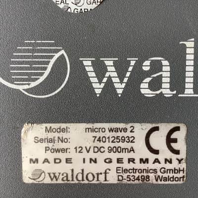 Waldorf Microwave II Rackmount Wavetable Synthesizer 1997 - Black Bild 5