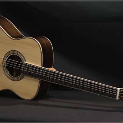 Hozen Red Label HR-OM-AR Torrefied Adirondack Spruce/Indian Rosewood image 1