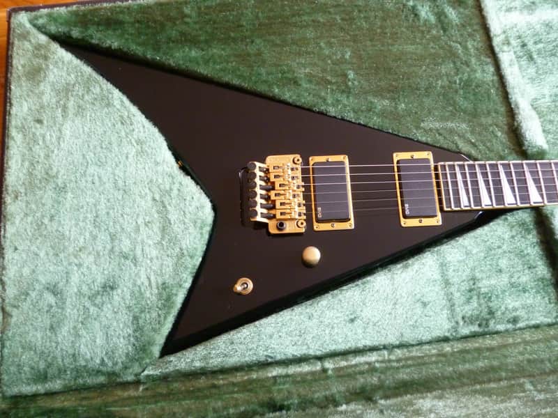 Grover Jackson Dan Spitz Signature Rhoads RR Professional 1994 Black image 1