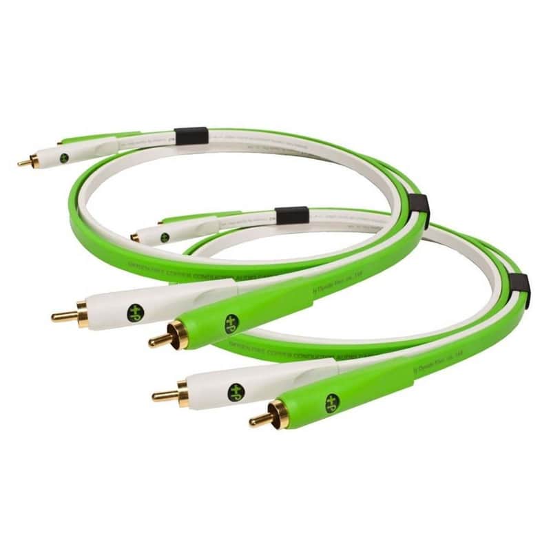 Oyaide Neo d+ RCA DUO Class B Green (1 Metre) image 1
