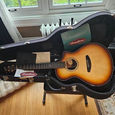 Breedlove Limited Edition Premier Concert CE Brazilian Rosewood 2021 - Amber Edgeburst image 8