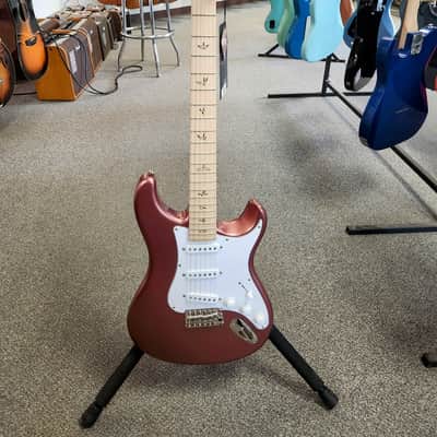 New PRS Paul Reed Smith Silver Sky Electric Guitar, Maple Fretboard - Midnight Rose w/ PRS Premium Gigbag image 2
