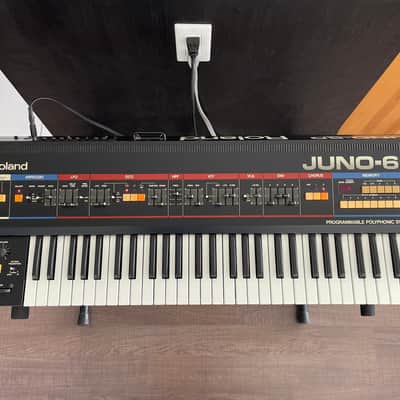 Roland Juno-60 Vintage Analog Synthesizer with Soft Case image 2