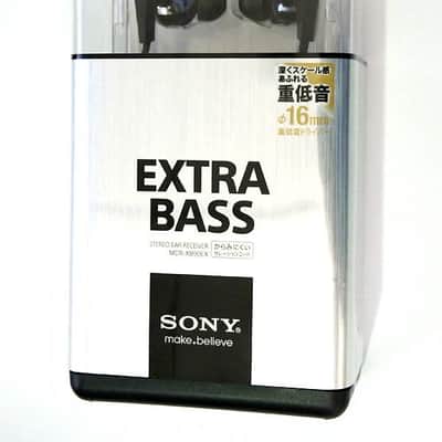Sony MDR-XB90EX In-Ear Extra Bass Headphones (Japanese Import) In ear monitors, earbuds,  16mm mylar image 4