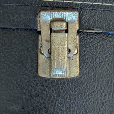 1963-65 Gibson SG Jr. Guitar Chipboard Case - Red Felt Lined, Original image 9