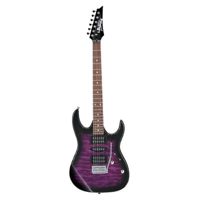 Used Ibanez GRX70QATVT GIO RX Electric Guitar - Transparent Violet Sunburst image 2