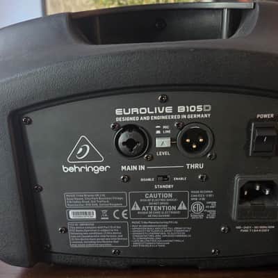 Behringer Eurolive B105D 2017 - Black image 2