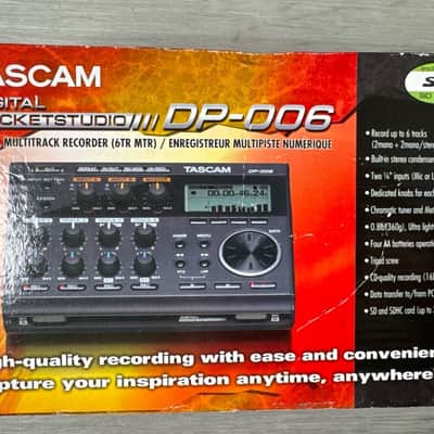 Tascam Dp 006 Digital Studio image 11