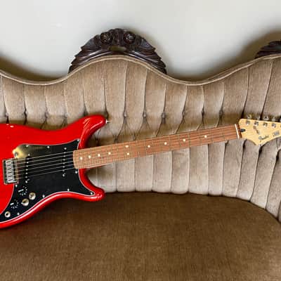 Fender Lead II 2020 - Crimson Red Transparent image 2