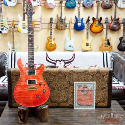 PRS Wild West Guitars 25th Anniversary Limited Run Wood Library Artist Package Custom 24 Piezo Salmon (Private Stock Color) 8.00 LBS (US Only / No International Shipping) image 6