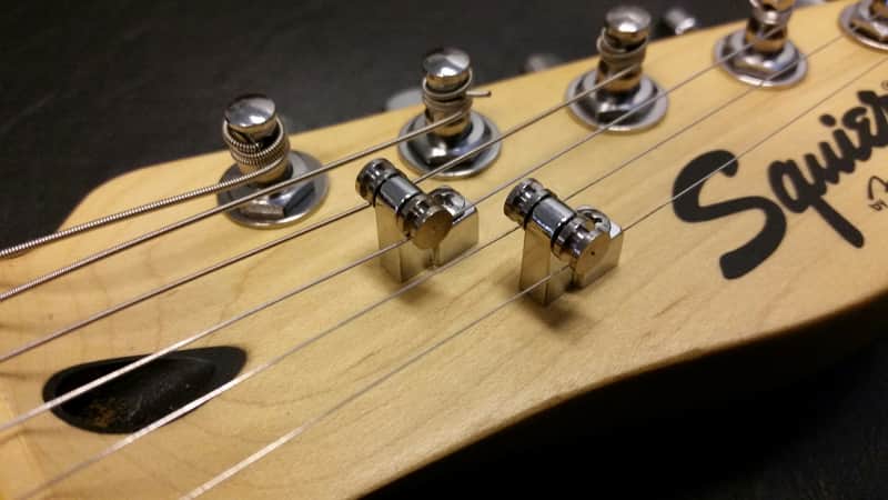 Chrome Roller String Trees 1 pair for Strat/Tele image 1
