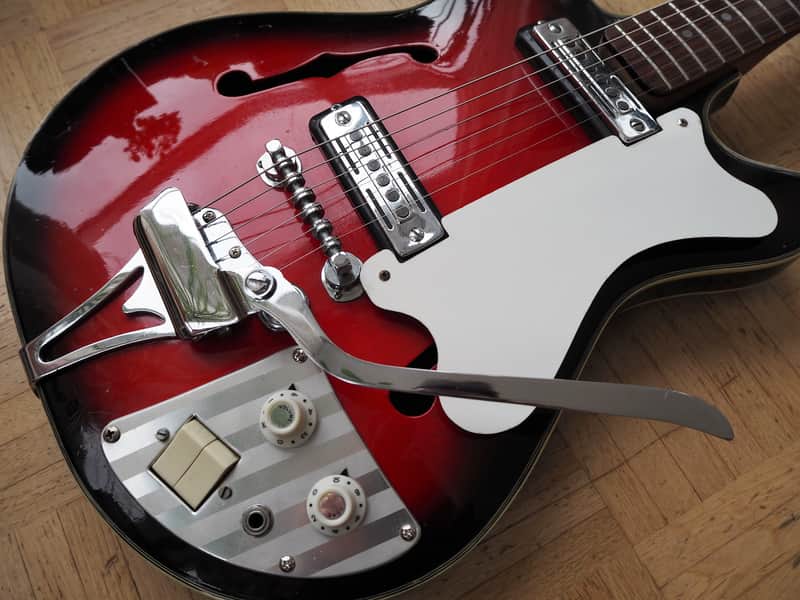 Teisco EP-2L - thinline Casino/Coronado/ES-style guitar - | Reverb