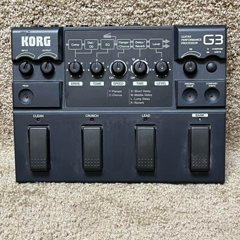 Korg G3 Pedal W/Power Supply