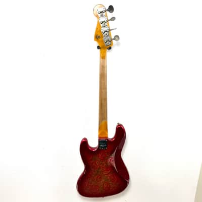 Fender Custom Shop W22 LTD Paisley Jazz Bass  - Heavy Relic image 4
