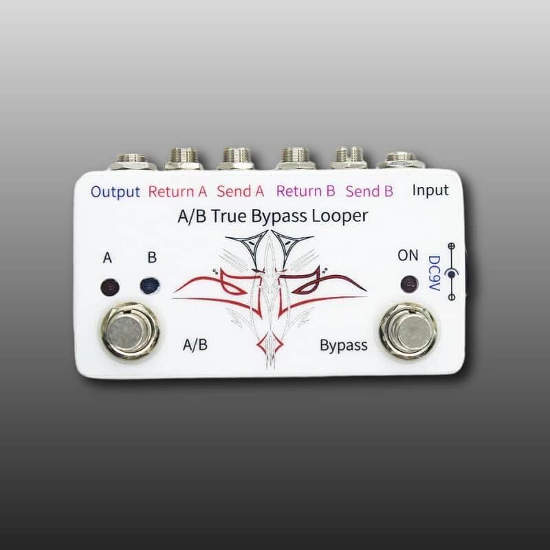 Handcrafted AB Box Signal Switcher Pedal - Guitar Channel Selector with True Bypass image 1