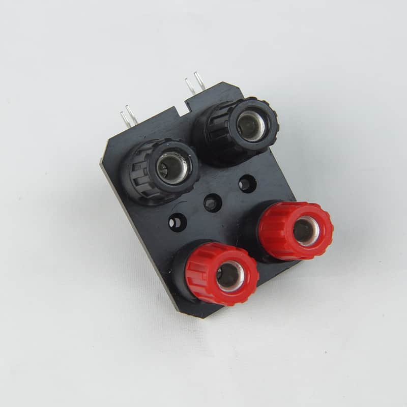 4 positions Audio Speaker Input Terminal Connector, Banana Plug 4mm Socket, WP4-10A image 1