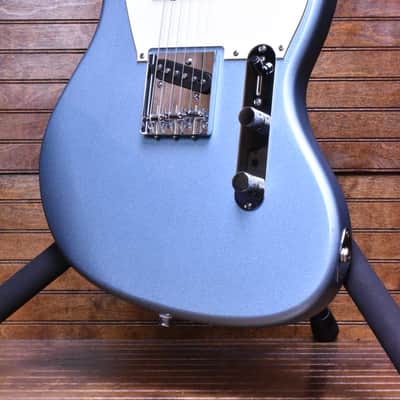 Squier Limited Edition Paranormal Offset Telecaster® SJ, Laurel Fingerboard, Parchment Pickguard, Ice Blue Metallic image 1