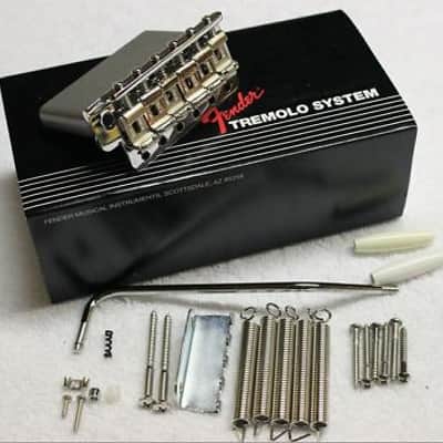 FENDER - Pure Vintage Stratocaster Tremolo Assembly  Nickel - 0094247049 image 3