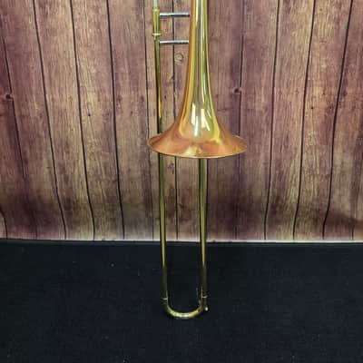 Yamaha YSL-356R intermediate F-Attachment Trombone - Made in Japan - Rose Brass Bell image 5