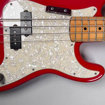 1979 Fender International Series Precision Bass Moroccan Red w/OHSC image 19