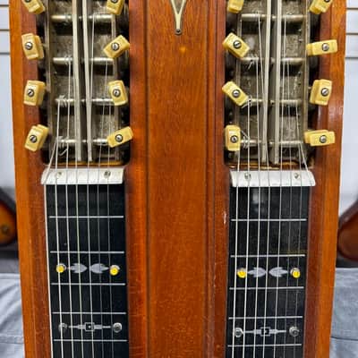 1950's Epiphone Electar Dual 8-String Lap Steel Works Great! Strong Pickups (Lap-17) image 4