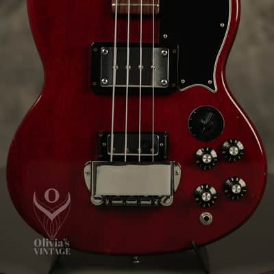 1976 Gibson EB-3 Bass Cherry image 1