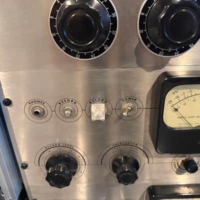 Perfect Ampex 350-2 tape machine 1953 all matching serial numbers Museum Quality image 24