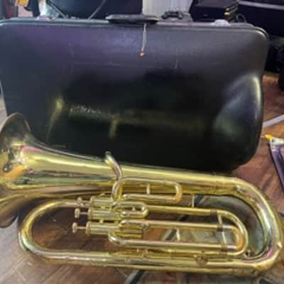Yamaha YEP-201 3-valve Student Euphonium - Clear Lacquer image 1