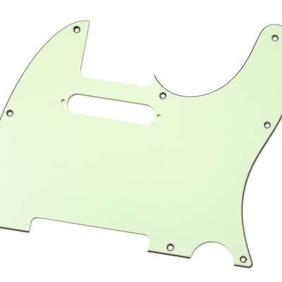 Genuine Fender American Standard Tele/Telecaster Guitar Pickguard - MINT GREEN image 3