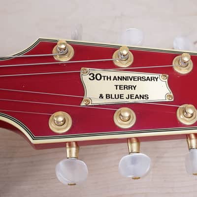 Fender 30th Anniversary Custom Edition Terry-1 Takeshi Teruachi 1993 Red Signed Japan MIJ w/ OHSC, Plaque, Tags image 5
