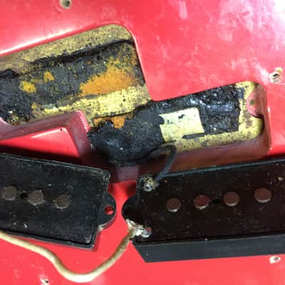 Fender Precision Bass 1963 - Fiesta Red - Custom Color - image 15