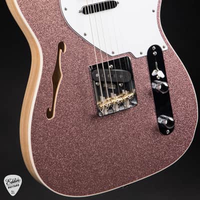 2024 - Suhr Eddie's Guitars Exclusive Custom Classic T Roasted - Champagne Sparkle image 6