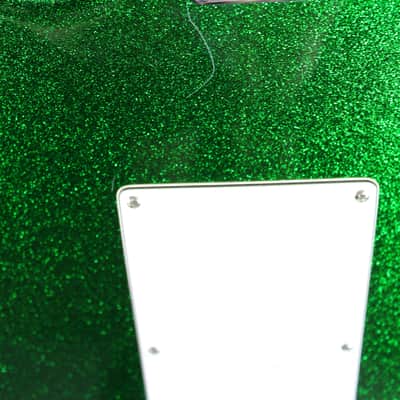 Used Ernie Ball Music Man Albert Lee Ball Family Reserve Green Sparkle w/case image 10