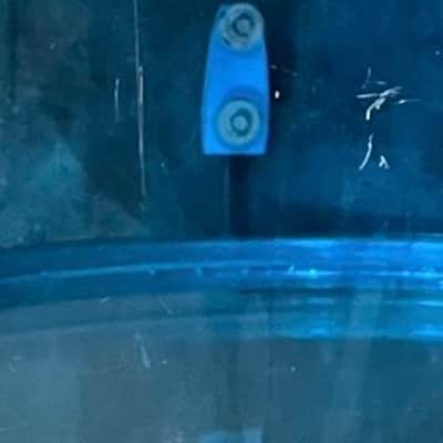 Ludwig Vistalite 15” tom 70s - Blue image 5