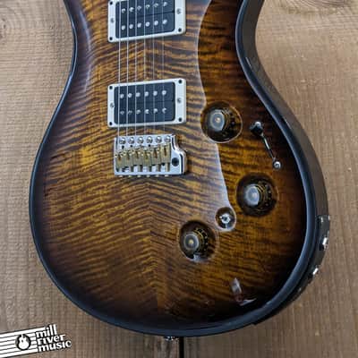 Paul Reed Smith PRS Core Custom 24 Piezo 10 Top Electric Guitar Black Gold Burst w/HSC image 9