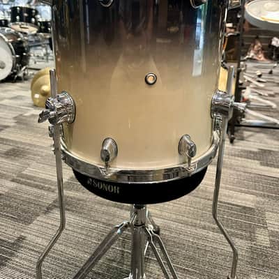 Mapex Floor Tom 14x14 Early 2000s - Black to Natural Fade Lacquer image 3