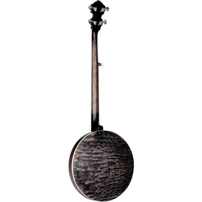 Ortega Falcon Series 5-String Quilted Maple Resonator Acoustic-Electric Banjo w/ Bag image 4