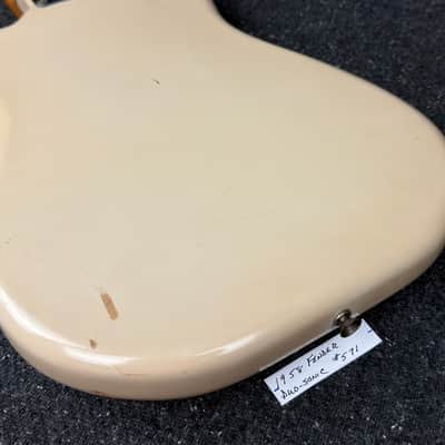 1958 Fender Duo-Sonic Desert Sand Original Vintage Finish Pickups+Pots with Case image 16